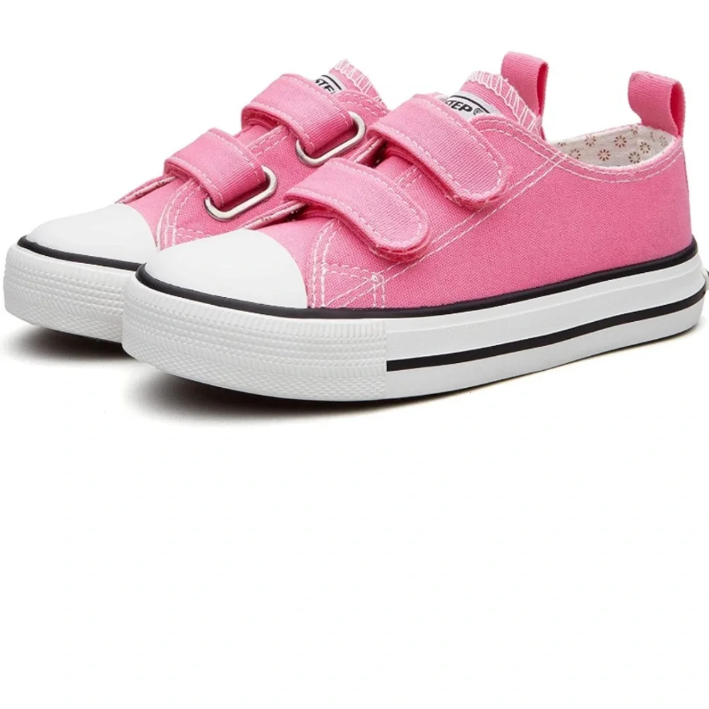 Weestep Toddler Little Kid Boy and Girl Classic Adjustable Strap Sneaker Size 7 - Picture 1 of 7